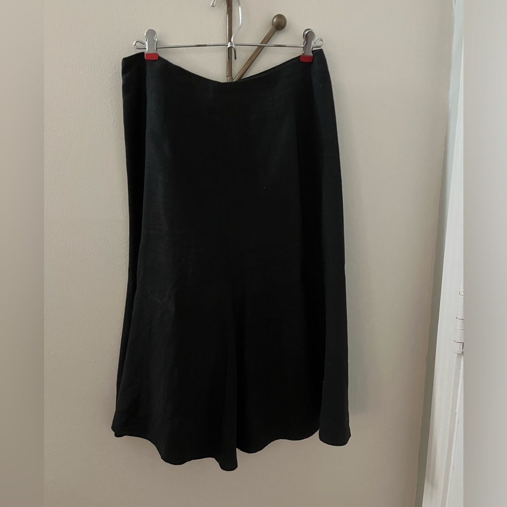 Banana Republic Black Midi Skirt